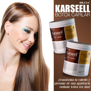 Aprovecha nuestro Combo Karseel Botox Shampoo Argan