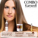 Aprovecha nuestro Combo Karseel Botox Shampoo Argan